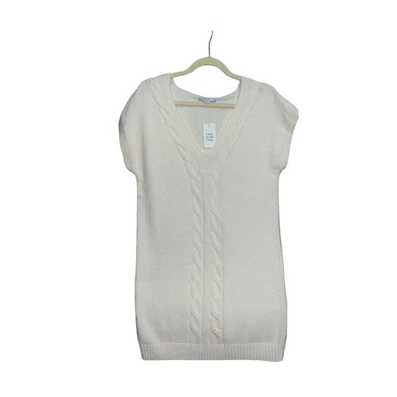 And Now This Cream Cap Sleeves Sweater Dress.XS - Picture 1 of 7